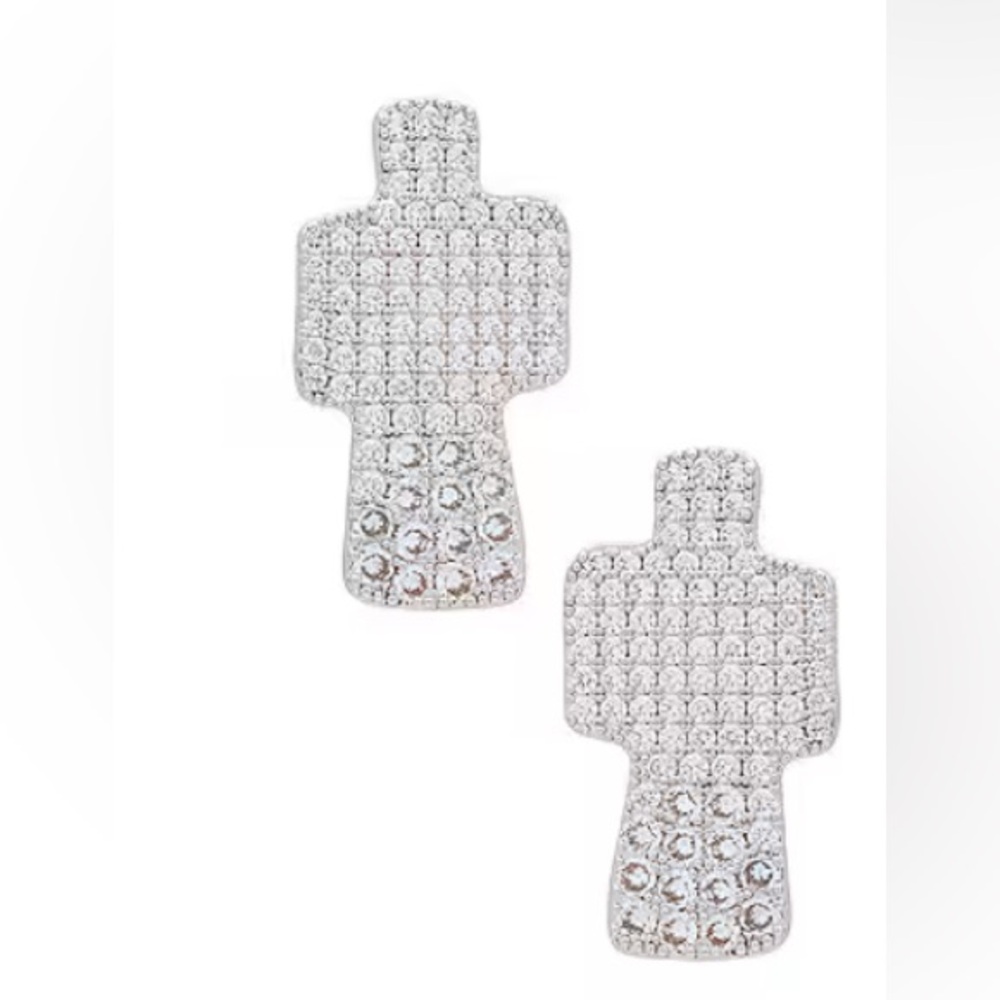Swarovski earrings with clip